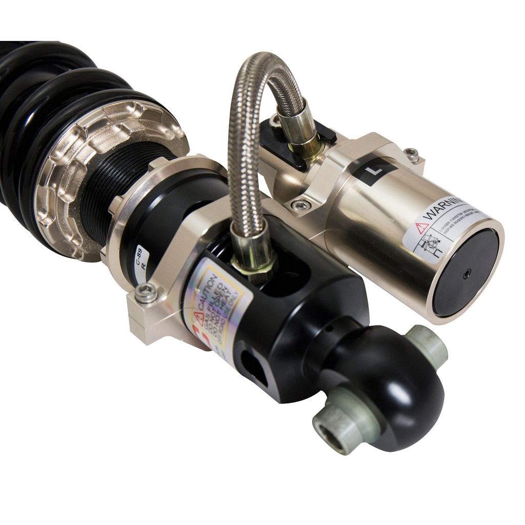 BC Racing ZR Series Monotube Coilover Suspension Kit - 3 Way Damping Adjustment