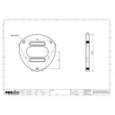 OBP Alloy Spherical Bearing Suspension Top Mounts