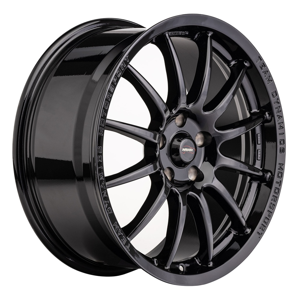 Team Dynamics Pro Race 1.2 Alloy Wheels In Black Gloss Set Of 4
