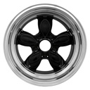 Team Dynamics Pro Classic Ford Mustang Alloy Wheels In Gloss Black Set Of 4