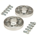 Hub Buddies Bolt To Hub Wheel Spacer Kit With Bolts - 25mm Pair