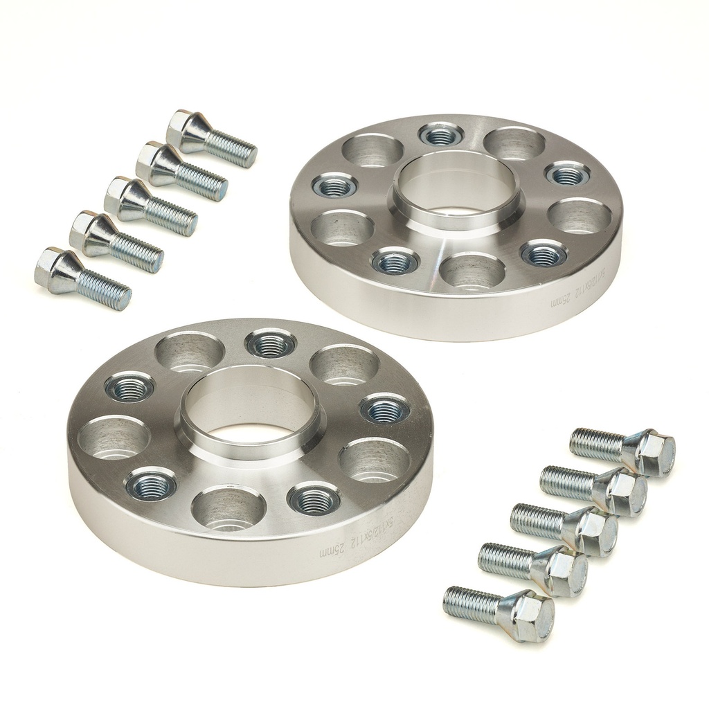 Hub Buddies Bolt To Hub Wheel Spacer Kit With Bolts - 25mm Pair