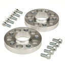 Hub Buddies Bolt To Hub Wheel Spacer Kit With Bolts - 25mm Pair