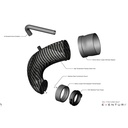 Eventuri Carbon Fibre Turbo Inlet - No Flange