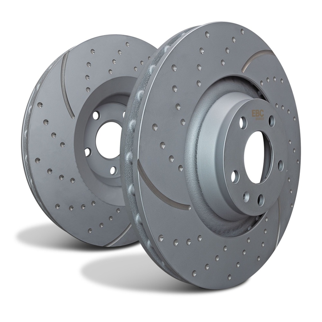 EBC Brakes Turbo Groove Discs and Yellowstuff Pads Kit