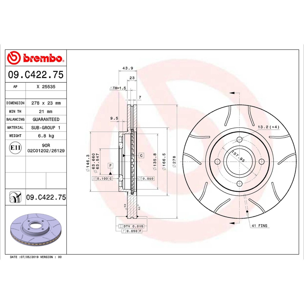 Brembo Max Brake Discs