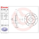 Brembo Prime UV Coated Brake Discs