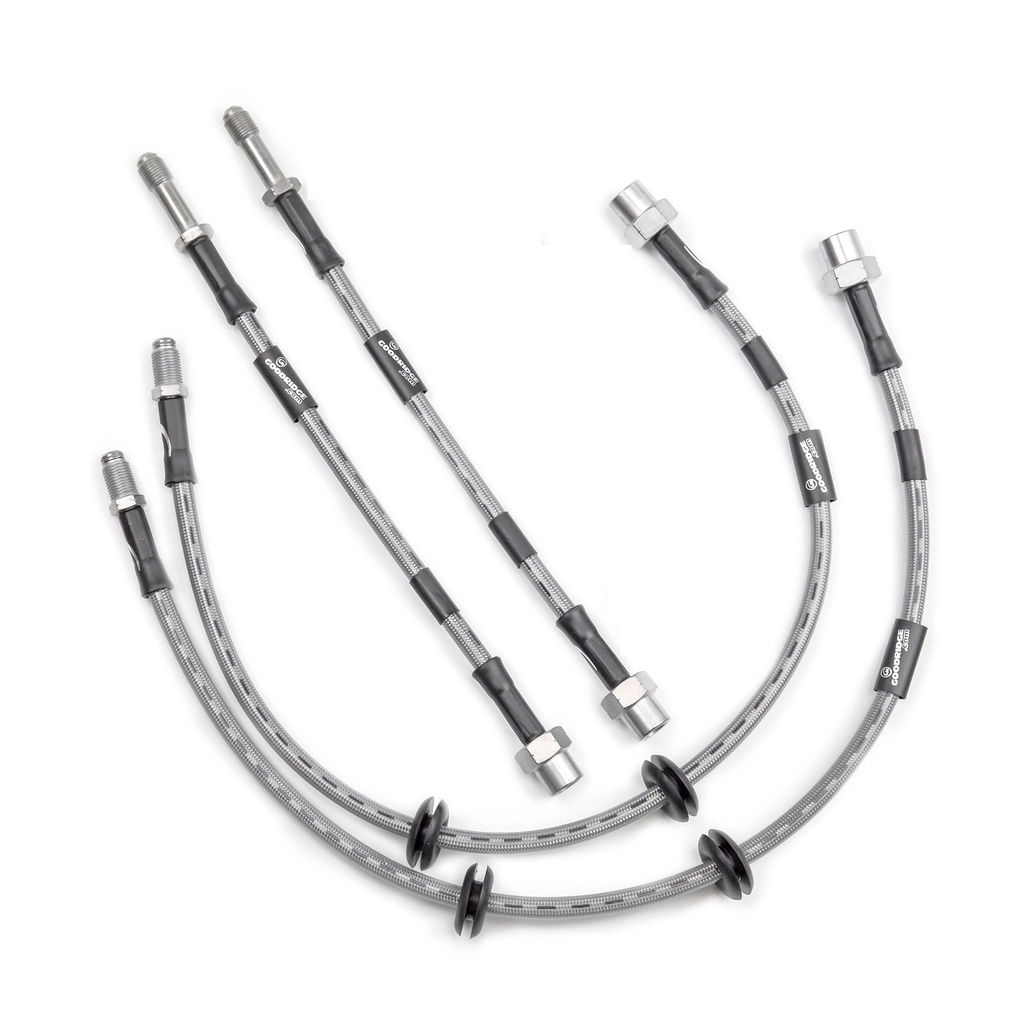 Goodridge Stainless Steel Braided Brake Line Kit