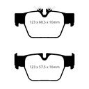 EBC Brakes Redstuff Performance Brake Pads