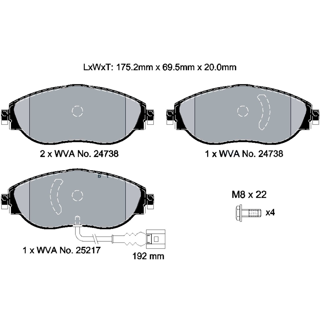 Pagid STREET+ Brake Pads