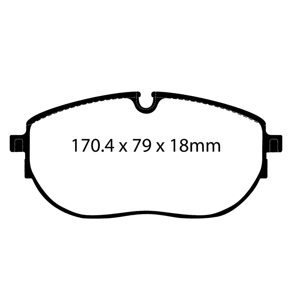 EBC Brakes Yellowstuff Performance Brake Pads
