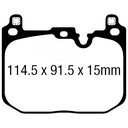 EBC Brakes Yellowstuff Performance Brake Pads