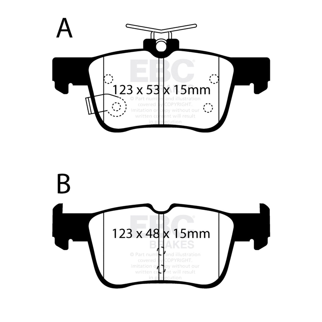 EBC Brakes Bluestuff NDX Brake Pads
