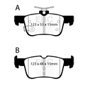 EBC Brakes Bluestuff NDX Brake Pads
