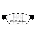 EBC Brakes Yellowstuff Performance Brake Pads