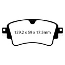 EBC Brakes Yellowstuff Performance Brake Pads