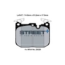 Pagid STREET+ Brake Pads