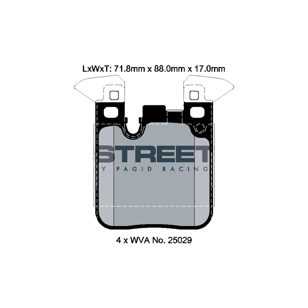 Pagid STREET+ Brake Pads