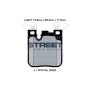 Pagid STREET+ Brake Pads