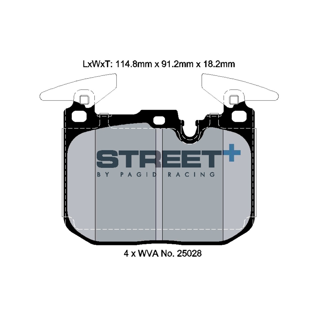Pagid STREET+ Brake Pads