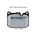 Pagid STREET+ Brake Pads