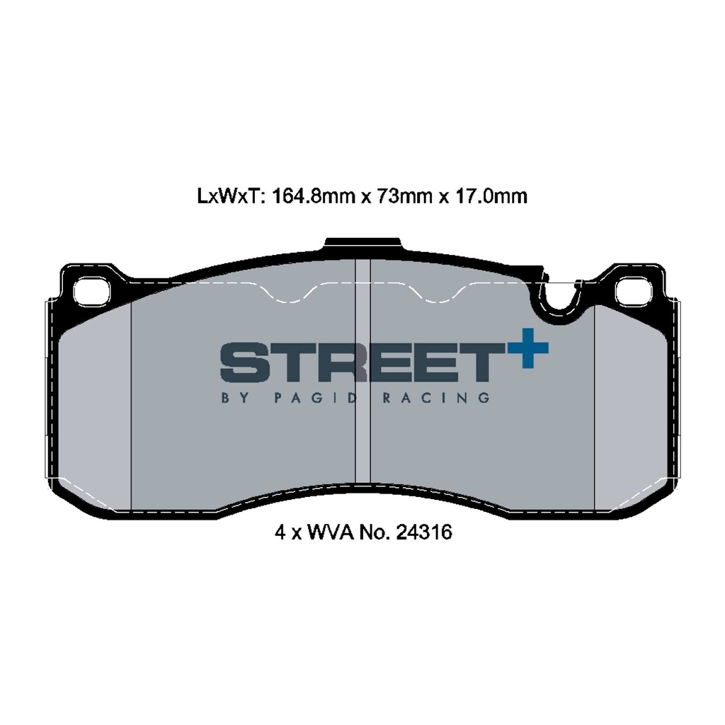 Pagid STREET+ Brake Pads