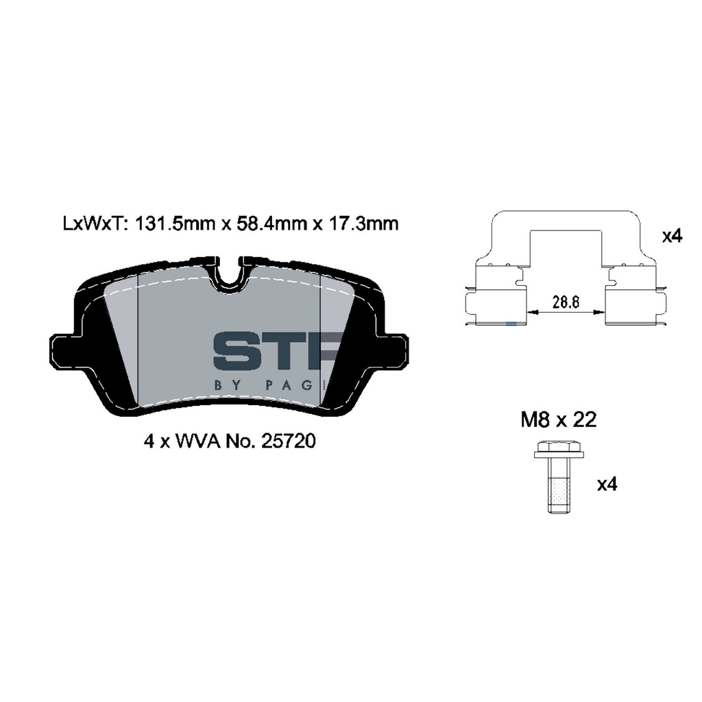 Pagid STREET+ Brake Pads
