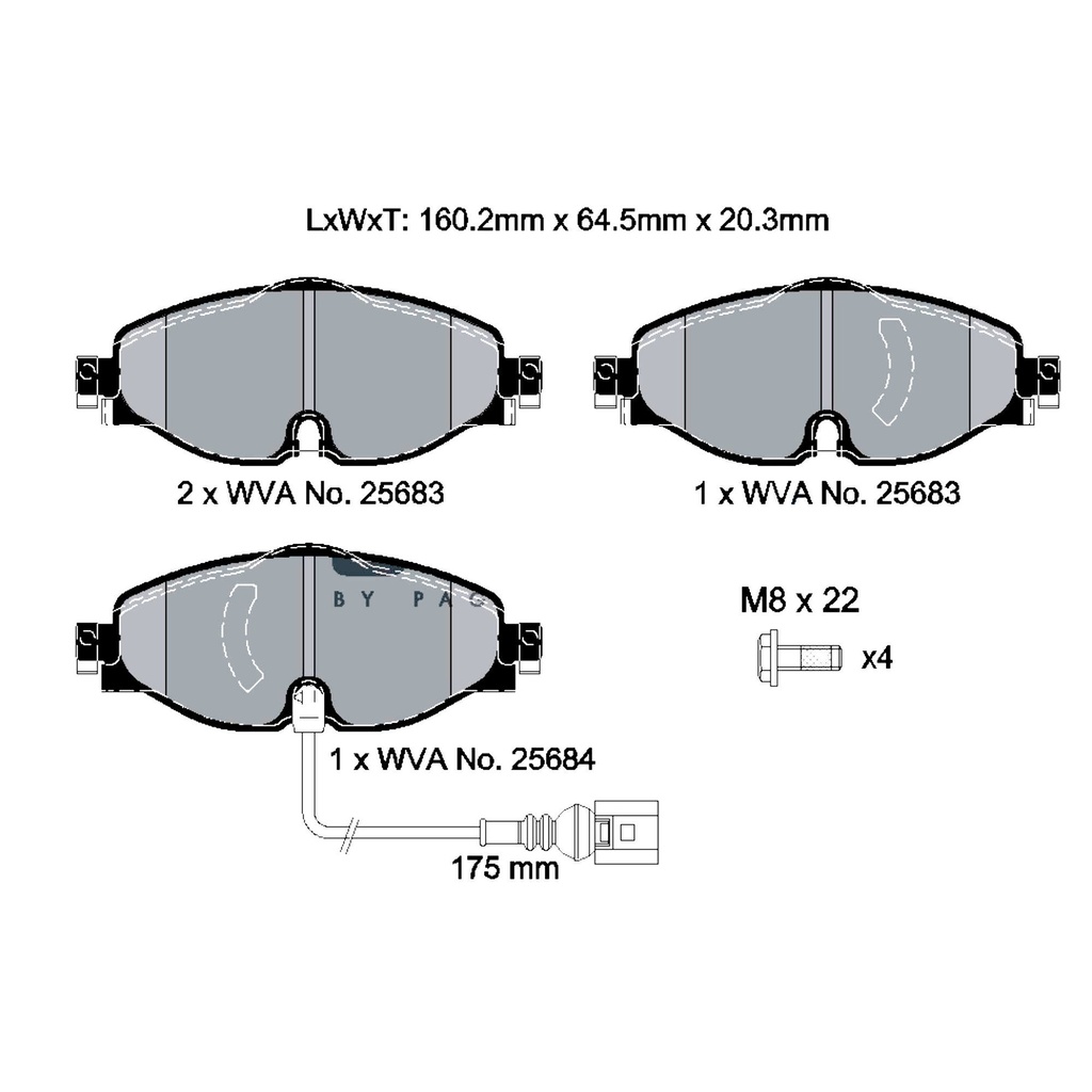 Pagid STREET+ Brake Pads