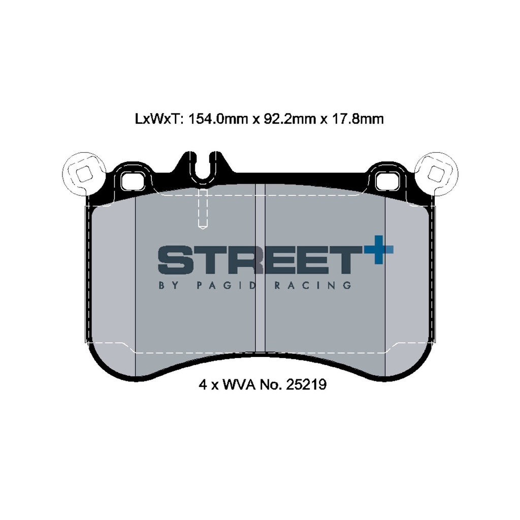 Pagid STREET+ Brake Pads