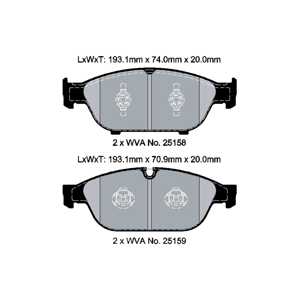 Pagid STREET+ Brake Pads