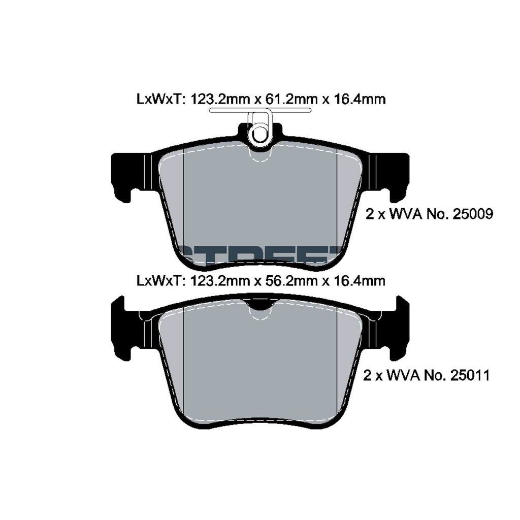 Pagid STREET+ Brake Pads
