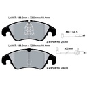 Pagid STREET+ Brake Pads