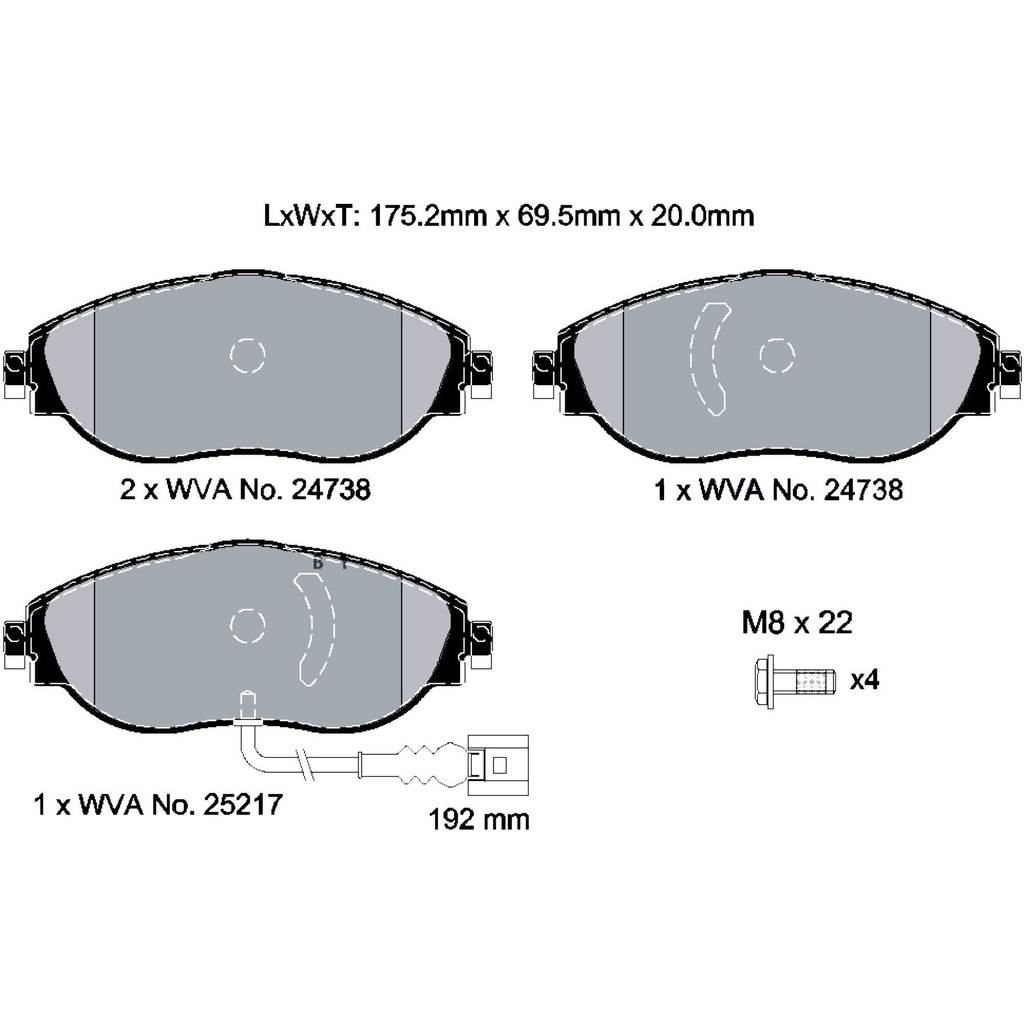 Pagid STREET+ Brake Pads