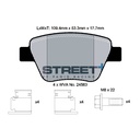 Pagid STREET+ Brake Pads