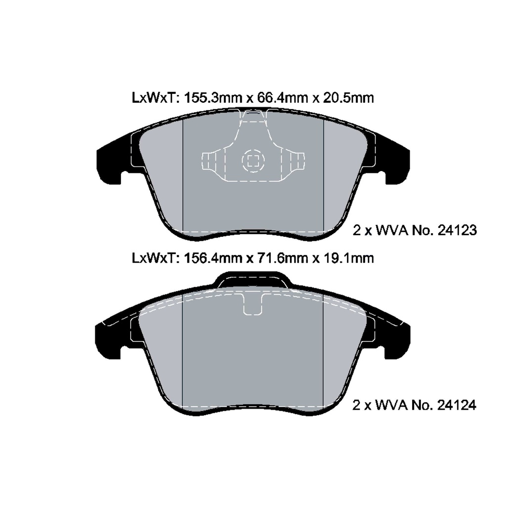 Pagid STREET+ Brake Pads