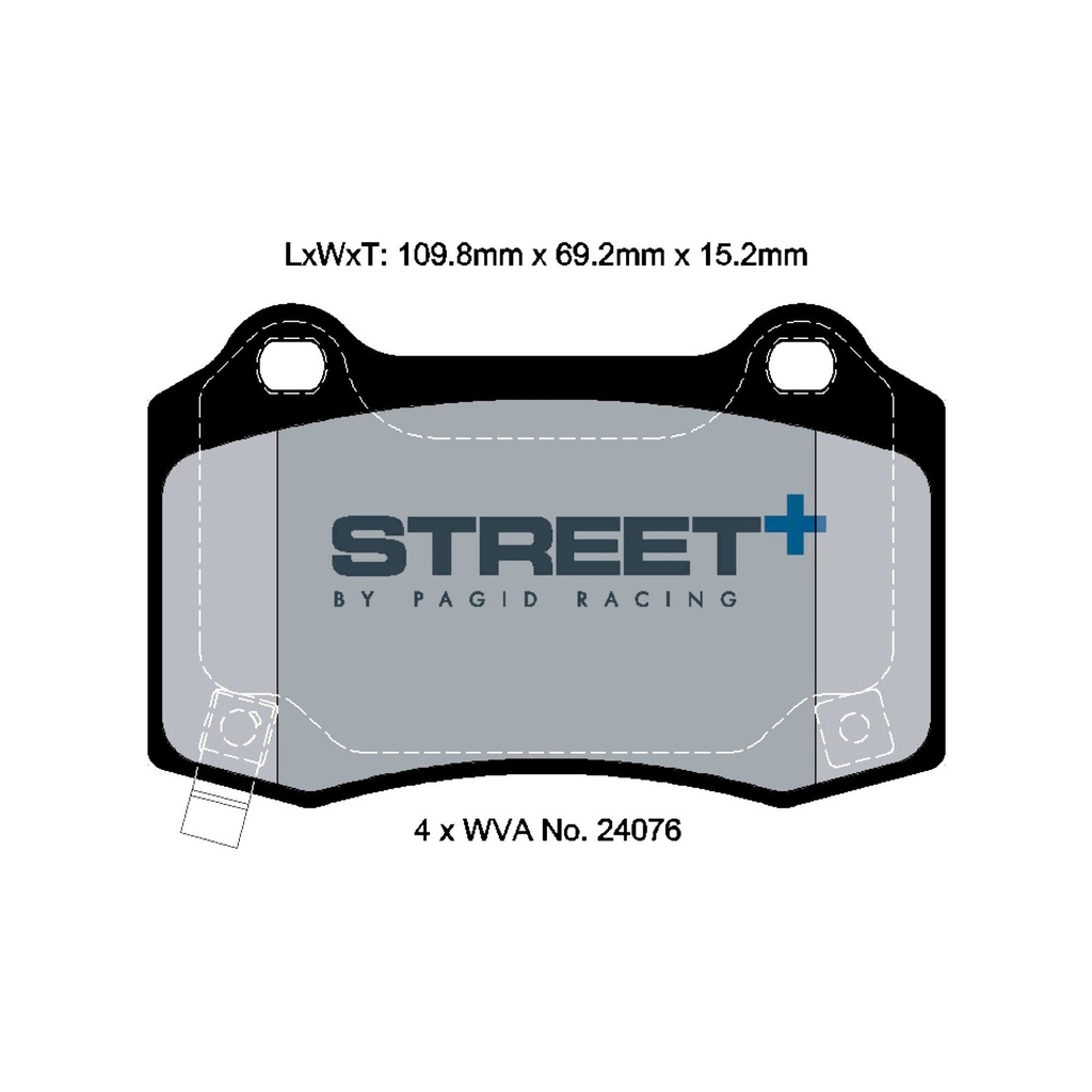 Pagid STREET+ Brake Pads