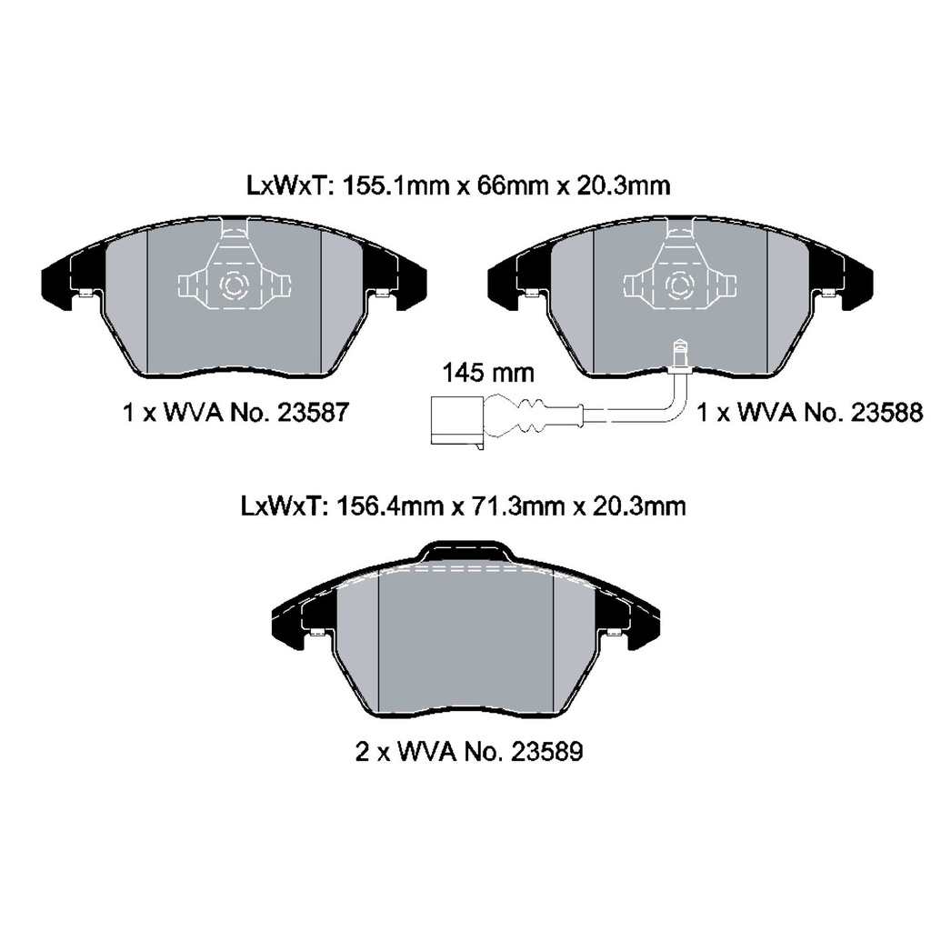 Pagid STREET+ Brake Pads