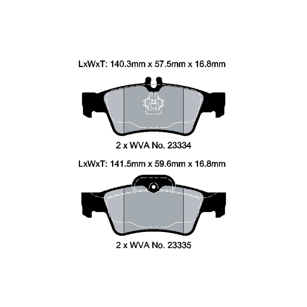 Pagid STREET+ Brake Pads