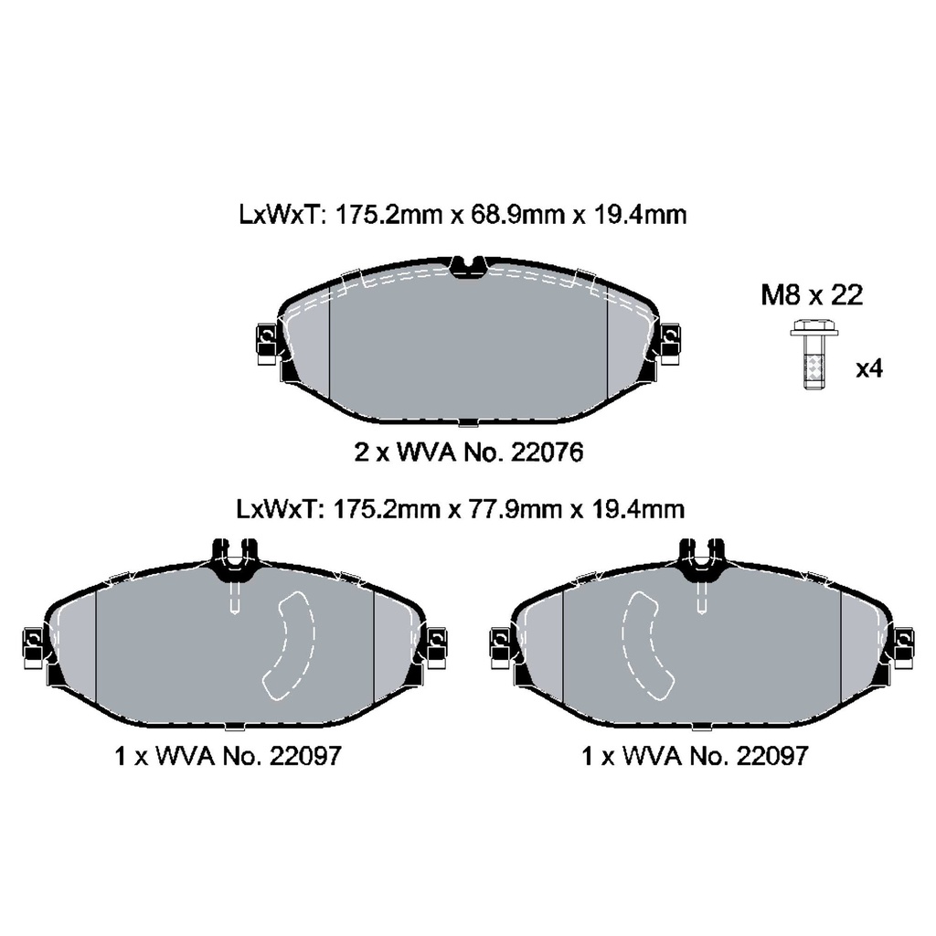 Pagid STREET+ Brake Pads