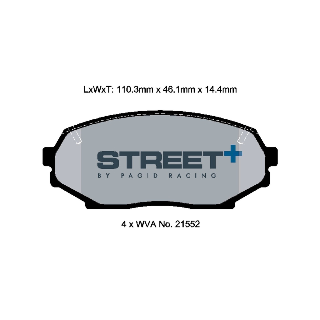 Pagid STREET+ Brake Pads