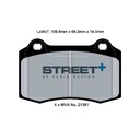 Pagid STREET+ Brake Pads