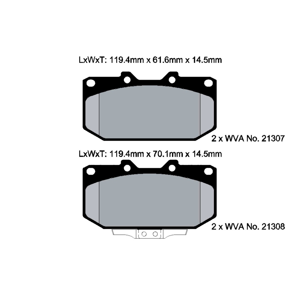 Pagid STREET+ Brake Pads