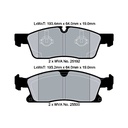 Pagid STREET+ Brake Pads