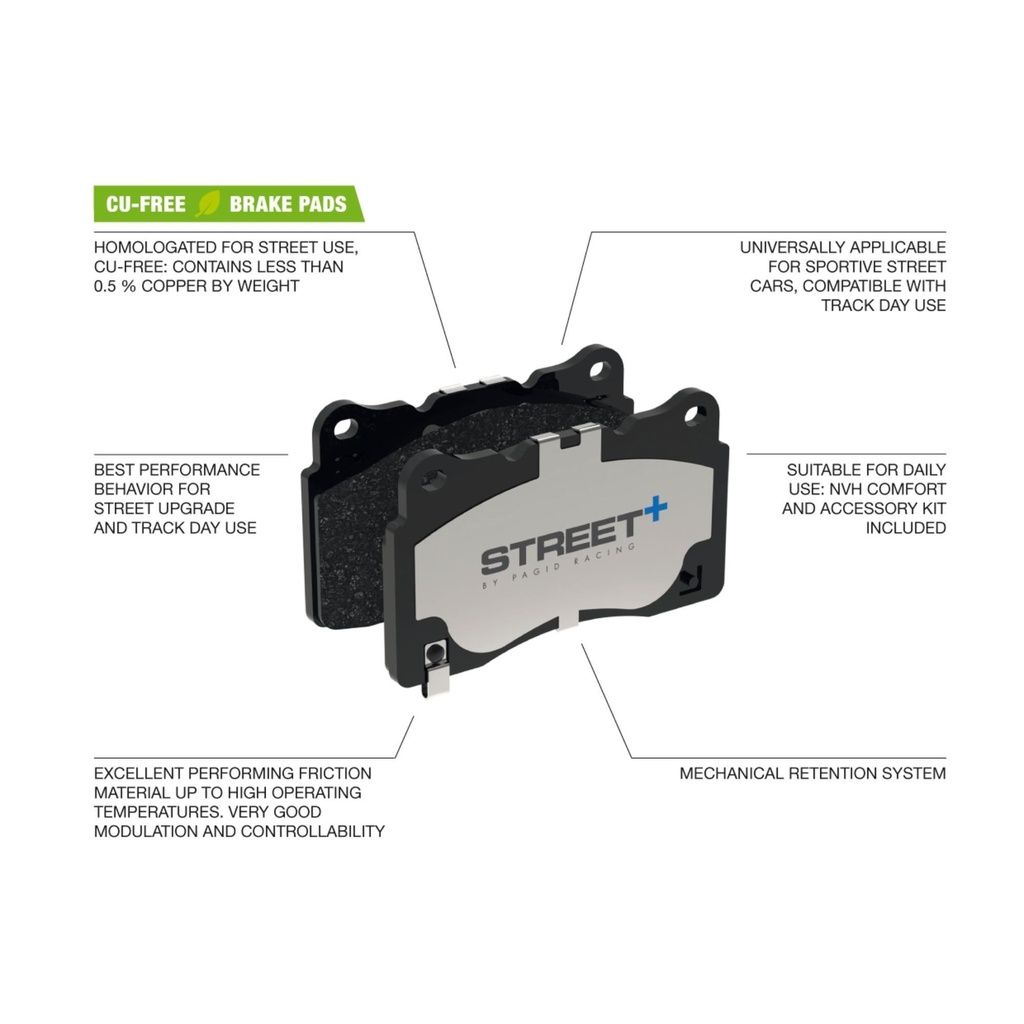 Pagid STREET+ Brake Pads