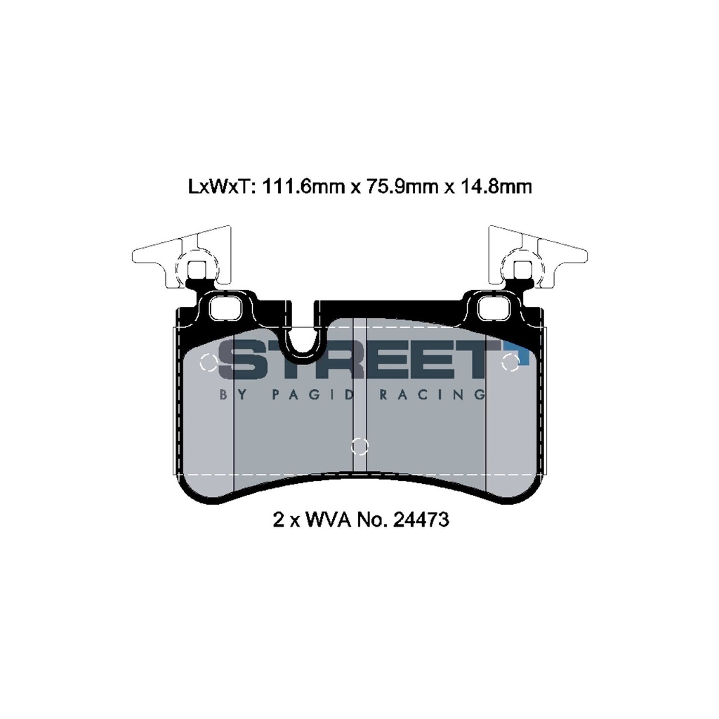 Pagid STREET+ Brake Pads