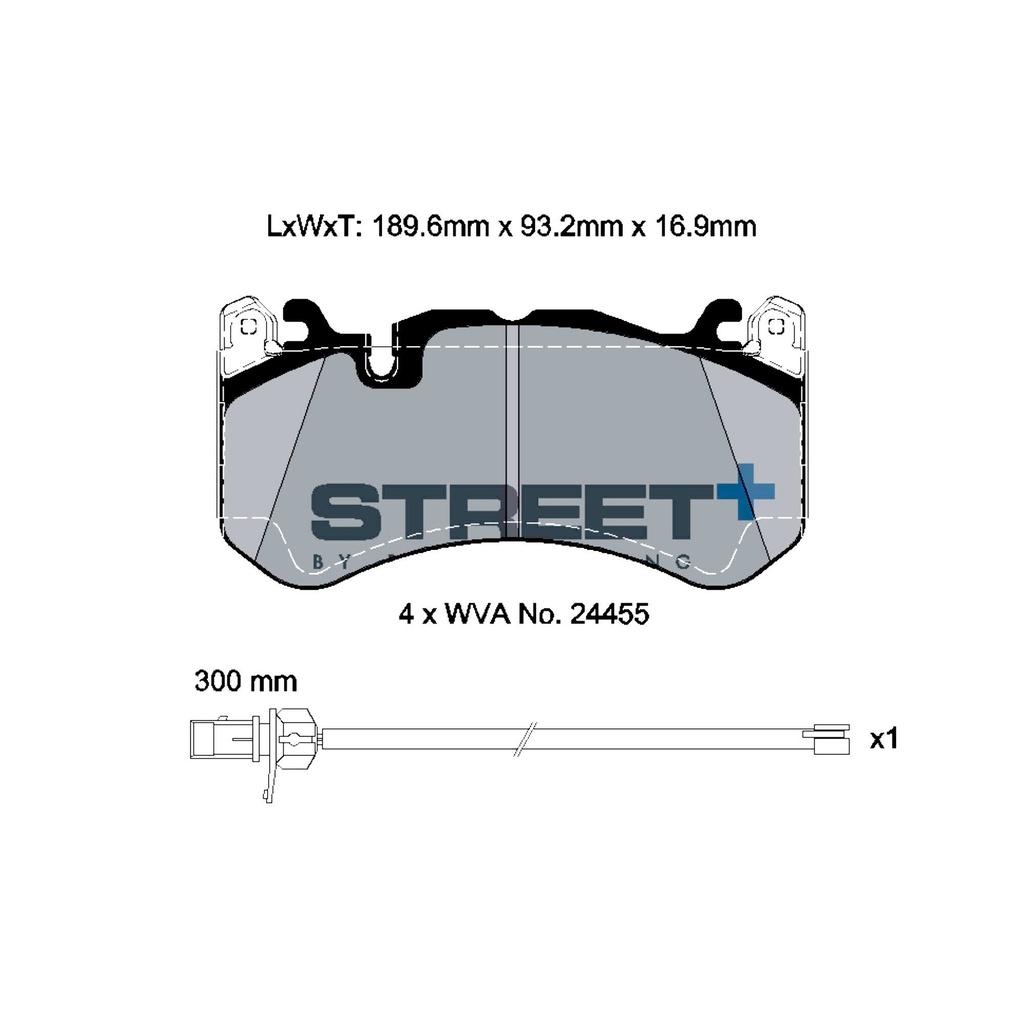 Pagid STREET+ Brake Pads