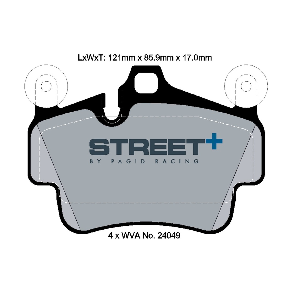 Pagid STREET+ Brake Pads