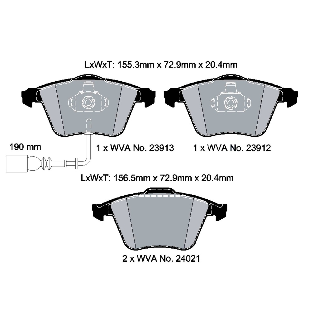 Pagid STREET+ Brake Pads