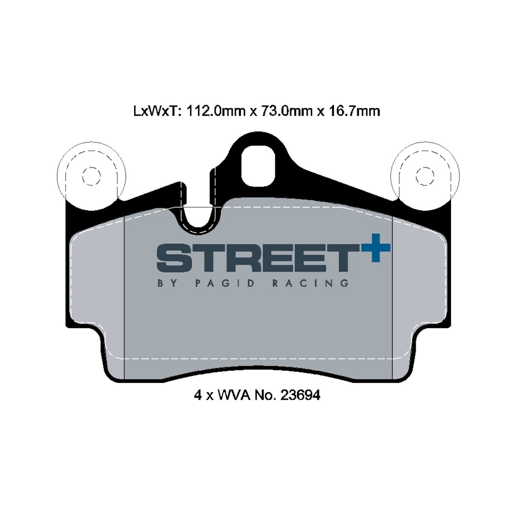 Pagid STREET+ Brake Pads