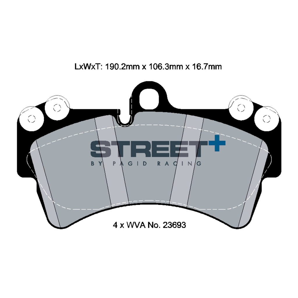 Pagid STREET+ Brake Pads